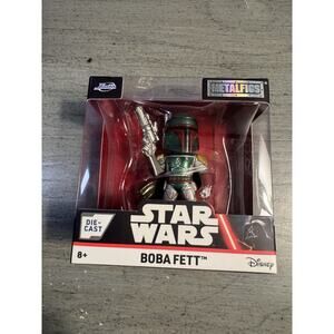 Jada MetalFigs Star Wars Boba Fett Die-Cast Collectible Metal 2” Figure LOT With